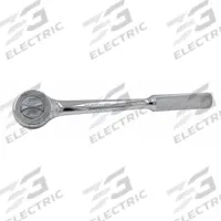 SK PROFESSIONAL TOOLS Hand Ratchet: Round, Reversible, 10 1/4 in Overall Lg, Chrome, Non-Magnetic (MPN 800740). Key specifications — attr1205598: Reversible; attr1205605: Quick-Release Not Included; attr1205626: Chrome; attr1228094: DT Series; attr1205607: Round; attr1205624: SK PROFESSIONAL TOOLS.