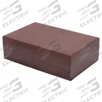 3M Firestop Block: 8 in Overall Lg, 5.12 in Overall Wd, 2 hr Fire Rating, 12 PK (MPN B258). Key specifications — Color: Maroon; Fire Rating: 2 hr; Brand: 3M.