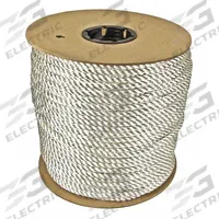 APPROVED VENDOR General Purpose Utility Rope: Twisted, 3/8 in Dia, 710 lb Working Load Limit, White (MPN 460120-WHT-00600-05403). Key specifications — Brand: APPROVED VENDOR; Rope Type: Static.