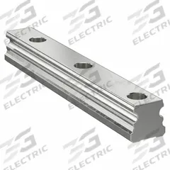 Guide Rail: 25, 280 mm Overall Lg, 25 mm Overall Wd, 21.8 mm Overall Ht, Aluminum (MPN A25-280mm). Key specifications — Brand: NB; Size: 25; Nominal Rail Size: 25.