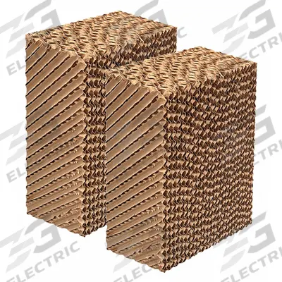 HESSAIRE Evaporative Cooler Media: Cellulose, 20 in x 13 in x 6 1/2 in, 20 in Ht - Agriculture & Horticulture Evaporative Cooling Media