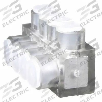 BURNDY Multitap Connector: 4 Port, Single-Sided Entry, 14 AWG – 4 AWG Wire Size - Dry-Location Single-Sided Entry Multitap Connectors