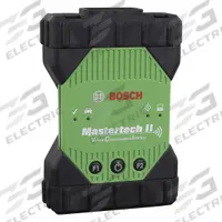 BOSCH Vehicle Communication Interface Kit: OBD Scan Tool, LCD, Wi-Fi Capable, USB, 8 in Display Size (MPN MTECH2). Key specifications — Brand: BOSCH; Connectivity: Wi-Fi Capable; Display Type: LCD; Includes: Quick Start Guide; Ports: USB; Standards: J2534-2; Tool Type: OBD Scan Tool.