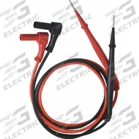 FIELDPIECE Test Leads: Std Probe, Right Angle Banana Plug, 3 ft Lg, 1 mA Max Current Measurement (MPN ASLS2). Key specifications — Brand: FIELDPIECE.