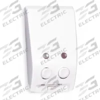 TOUGH GUY Toiletry Dispenser: 10 1/2 in Ht, 6 1/8 in Wd, 3 3/4 in Dp, White, ABS Plastic (MPN 1DYE1). Key specifications — Color: White; Material: ABS Plastic; Product Type: Toiletry Dispenser.