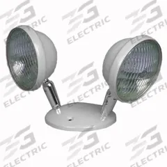 Remote Head: LED, Steel, Ceiling/End/Wall, 5 W Lamp Watt, 2 Lamps, 6 V, Adj, White (MPN LS53DHF6W). Key specifications — Compatible Mfr. Model Number: LS2ECXL2RWW; Mounting Location: Ceiling; Voltage: 6 V; Adjustable: Yes; Housing Color: White; Brand: BIG BEAM.