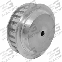 DAYTON Timing Pulley: Trapezoidal, Plain, For T10 Timing Belt Section, For 16 mm Belt Wd, 25 Teeth (MPN 31T10/25-2). Key specifications — Brand: DAYTON; Tooth Profile: Trapezoidal; Finish: Plain.
