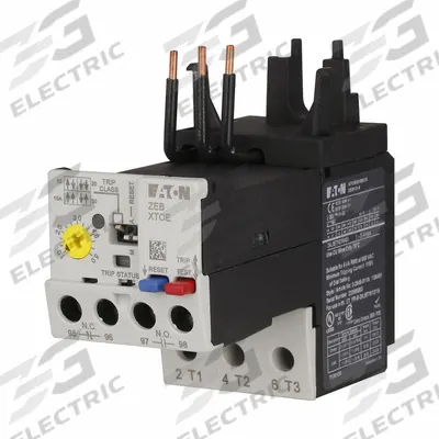 EATON Overload Relay: Electronic Protection, 3 Poles, 1NO/1NC, Phase Loss Sensitivity - IEC Electronic Overload Relays