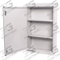 LAKESIDE Supply Cabinet: 18 in x 8 in x 30 in, 2 Shelves, 1 Doors, Keyed, 18 in Overall Wd (MPN LNC-2). Key specifications — attr66331: LAKESIDE.