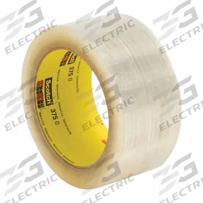 SCOTCH Carton Sealing Tape: 3.1 mil Tape Thick, 3 in x 55 yd - Heavy-Duty Hot Melt Tape