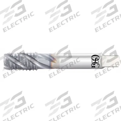 OSG Pipe Tap: 1/4"-19 BSPT, 3 Flute, Interrupted Thread, V Coated Cobalt (MPN 1658502008) - Interrupted-Thread Spiral-Flute Pipe Taps
