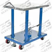 APPROVED VENDOR Lift Table: Not Powered, 2,000 lb Load Capacity, 36 in L x 24 in W, Steel, Hydraulic (MPN HT-20-2436A). Key specifications — Platform Material: Steel; Brand: APPROVED VENDOR.