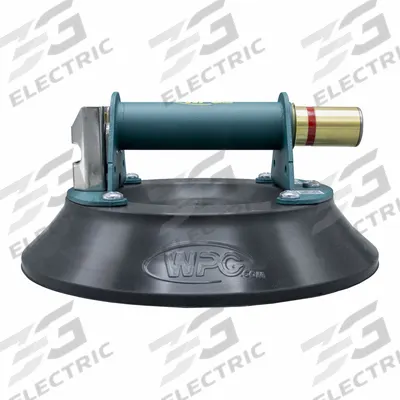 WOOD'S POWR-GRIP Suction Cup Lifter: Suction Cup Lifter, Flat, 175 lb Max Load Capacity - Handheld Manual Suction-Cup Lifters