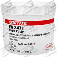 LOCTITE Putty: EA 3471, Metal Repair, 16 oz Container Size, Can, Gray, Epoxy (MPN 219292). Key specifications — Series: EA 3471; Base Material: Epoxy; Color: Gray; Brand: LOCTITE.
