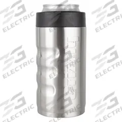 GRIZZLY COOLERS Insulated Mug: 16 oz Capacity, Gray, Stainless Steel, 6 1/4 in Overall Ht, Sleeve (MPN 4450065). Key specifications — Brand: GRIZZLY COOLERS.