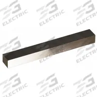 CLEVELAND Lathe Tool Blank: Cobalt, Bright (Uncoated), 5/16 in Overall Wd, 1/2 in Overall Ht (MPN C44617)
