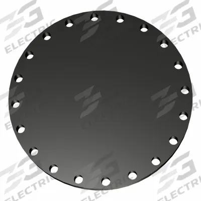 APPROVED VENDOR Metal Pipe Flange: 24 in, Blind, Carbon Steel, Flat Flange - Blind Iron Pipe Flanges