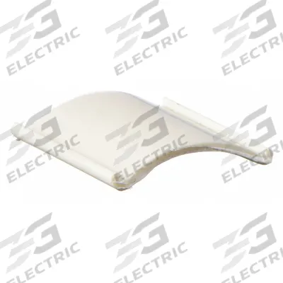 LEGRAND Wire Clip: 400, 1 in Wd, 1/2 in Ht, Plastic - Wire Clips for Nonmetallic Single-Channel Raceways