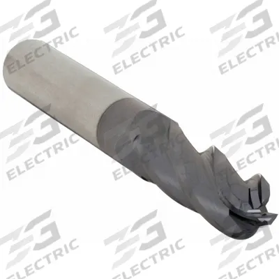 APPROVED VENDOR Ball End Mill: Carbide, AlTiN Coated, 4 Flute, 1/2" Mill Dia, 2" LOC - General Purpose Carbide Ball End Mills
