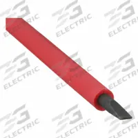 KNIPEX Insulated Precision Slotted Screwdriver: PRO WITTRON, Special Steel, 3/32 in Tip Size, Std Lg (MPN 9T 89933). Key specifications — attr1205183: 3/32 in; attr1205186: Cushion; attr1205189: KNIPEX.