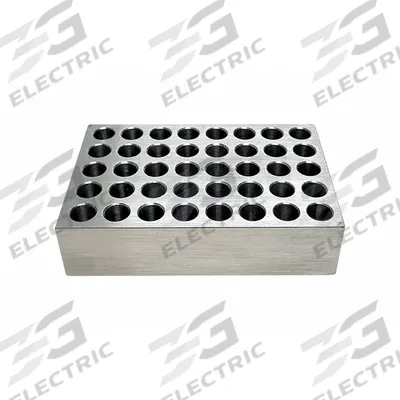 BENCHMARK SCIENTIFIC Adapter: 7 in Overall Lg, 4 in Overall Wd, Aluminum - Homogenizer Accessories