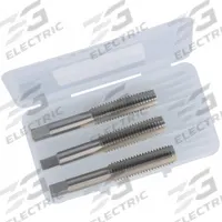 CLEVELAND Tap Kit: 1/2"-13 UNC, H3 / 3B, 3 Flute, High Speed Steel (MPN C83999). Key specifications — attr1300563: One Each Taper, Plug, and Bottoming.