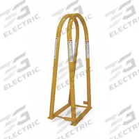 KEN-TOOL Tire Inflation Cage: Tire Inflation Cage, 2-Bar Cage, 72 lb Wt, 43 1/2 in Overall Ht (MPN 36007). Key specifications — Compatible Tire Type: OTR Tires; Brand: KEN-TOOL.