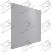 HADRIAN Partition Panel: Solid Plastic HDPE, Plastic, Gray, 55 in Ht, 52 in Wd, 1 in Thick (MPN X30052-239). Key specifications — Door Swing: In Swing; Brand: HADRIAN; Color: Gray; Finish/Texture: Plastic.