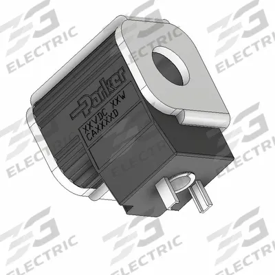 Parker Valve Solenoid Coil: 115VAC, 28 W Watt, DIN - Cartridge Valve Coils