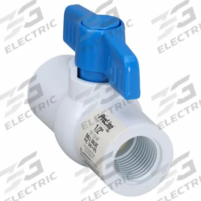 APPROVED VENDOR Manual Two-Way Ball Valve: 1/2 in, PVC, Straight, FIP x FIP - PVC Ball Valves