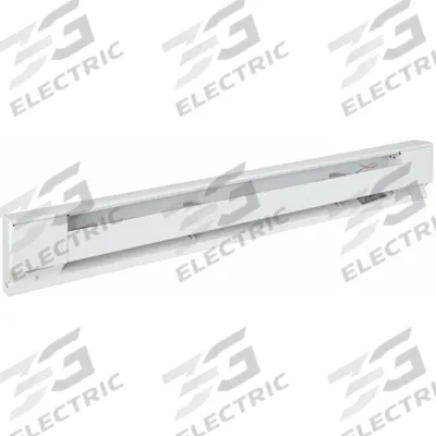 Dayton Electric Baseboard Heater: Residential Grade, 1000W, Thermostat Not Included - Standard Electric Baseboard Heaters