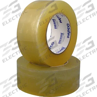 PATCO Sealing Tape: 2 in Wd, 36 yd Lg, 9 mil Thick, Transparent, Polyurethane Film - Moisture-Resistant Film Tape