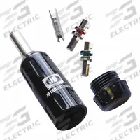 JB INDUSTRIES Refrigerant Cap Lock Multi-Key: 9/16 in Overall Lg, Plastic/Steel, Black, R-22/R-410A (MPN SHLD-MULTI). Key specifications — Compatible Refrigerant Type: R-410A; Includes: (3) Bits; Material: Steel; Color: Black; Brand: JB INDUSTRIES; Product Type: Refrigerant Cap Lock Multi-Key.