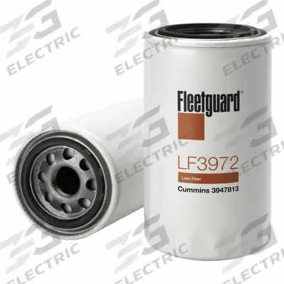 FLEETGUARD Automotive Oil Filter: BT7349, LF3972, 1"-16 UN-2B Thread Size, 8 in Overall Ht - Spin-On Oil Filters