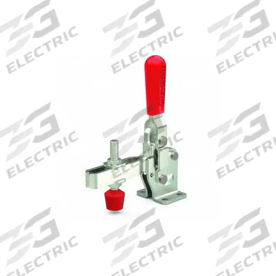DE-STA-CO Toggle Clamp: Std Vertical Handle, Flange Base Mounting - Standard Toggle Clamps