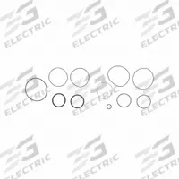 FILL-RITE Viton Seal Kit: Viton Seal Kit, Fill-Rite, (9) O-Rings/Square Seal (MPN SK15VIT-V06)