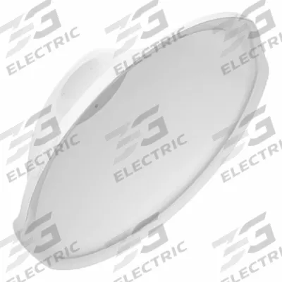 INSTOCK Dome Hood: 16 in Overall Dia, PETG - Exhaust Snorkels & Arms