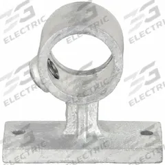 Structural Pipe Fitting: Rail Support, Closed Rail Support, 1 in For Pipe Size, Cast Iron, Gray (MPN 30LX61). Key specifications — Manufacturer Part Number: 30LX61; Brand: APPROVED VENDOR; Finish: Zinc-Plated; Material: Cast Iron; Product Type: Rail Support.