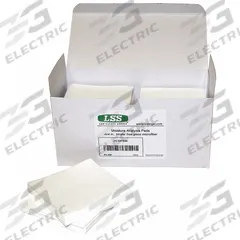 LABEXACT Moisture Analyzer Pad: 4 in Overall Lg, 4 in Overall Wd, 1/64 in Overall Ht, 400 PK (MPN 45FG80). Key specifications — Compatible Manufacturer Part Number: compatible with every known major moisture analysis instrument; Product Type: Moisture Analyzer Pad.
