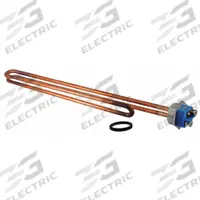 RHEEM Resistored LWD Element: LWD, 4,000 W, 208V/240V AC, Threaded Pipe, 13.44 in Insert Lg (MPN SP10552LL). Key specifications — Compatible Manufacturer Part Number: ELDS30; Display Sell UOM: EA; Operating Voltage: 208V/240V AC; Includes Gasket: Yes; Sheath Material: Copper; Element Mount Type: Threaded Pipe; Includes Mounting Hardware: Yes; Manufacturer Part Number: SP10552LL.