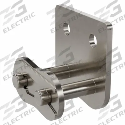 TSUBAKI Attachment Link: For Nickel-Plated Steel Roller Chains, SA-2, 60, Single Strand - Attachment Links for ANSI Standard Chains