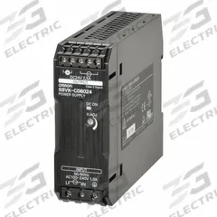 OMRON Switching Power Supply: 60 W Output Power - Rated, 2.5 A Current - Output, Single Phase (MPN S8VK-C06024). Key specifications — attr1044898: Single; attr1044879: 100 to 240V AC; attr211400: OMRON.