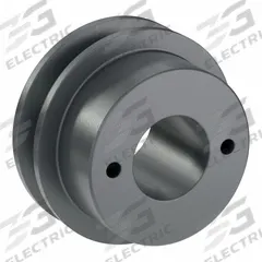 APPROVED VENDOR V-Belt Pulley: BK34, 1 Groove, 3.55 in OD, Bushed Bore, H/QT, Cast Iron (MPN BK34H). Key specifications — Pulley Industry Number: BK34; Pitch Diameter: 2.8 in (4L, A); For Belt Section (broad, with similar types): 5L, B, or BX.