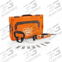 FEIN Oscillating Tool: 10,000 to 19,500, 2° Oscillation Angle, 4.2 A Current, 14 3/16 in Tool Lg (MPN MM 700 1.7 Caulking). Key specifications — attr1255112: FEIN; attr1255090: 10,000 to 19,500; attr1255081: Yes.
