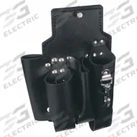 KLEIN TOOLS Tool Pouch: 4 Pockets, Black (MPN 5118P4). Key specifications — Closure Type: Open Top; Attachment: Belt Slot; Color: Black; Brand: KLEIN TOOLS; For Tool Type: Knives.