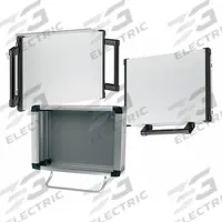 HOFFMAN Handle Kit: Use for Easy Repositioning of the Enclosure, Aluminum (MPN CHDLK). Key specifications — Finish: Powder Coated; Brand: HOFFMAN; Accessory Type: Accessory Handle Kit; Application: Use for Easy Repositioning of the Enclosure; Features: Handle Kit on Concept HMI Enclosure/Enclosure to Help Position the Enclosure Easily; Material: Aluminum.