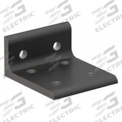 Inside Corner Bracket: Wide Inside-Corner Bracket, 15 Series, 1 1/2 in x 2 13/16 in x 3 in, 6 Holes (MPN 4375-BLACK). Key specifications — Material: Aluminum; Brand: 80/20; Finish: Anodized.