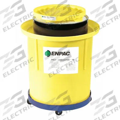 ENPAC Mobile Spill Collector Kit: Mobile Spill Collector Kit, 70 gal Spill Capacity - Drum Spill Collectors