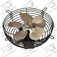 DAYTON Guard-Mounted Exhaust Fan: 10 in Blade, 1/25 hp, Totally Enclosed Air Over, 615 cfm, 115V AC (MPN 484X52). Key specifications — Motor Enclosure: Totally Enclosed Air Over; Brand: DAYTON; Nameplate Voltage: 115V AC.
