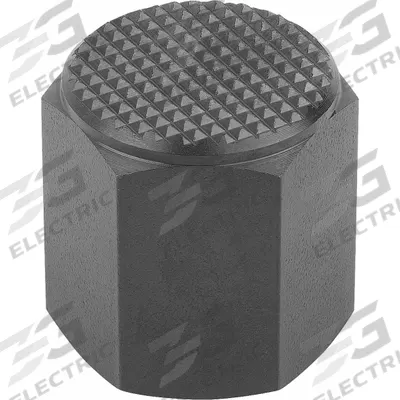 KIPP Tapped Positioning Foot w/Serrated Face: Internal Threads, Serrated, M6 Thread Size - Tapped Positioning Feet with Serrated Face